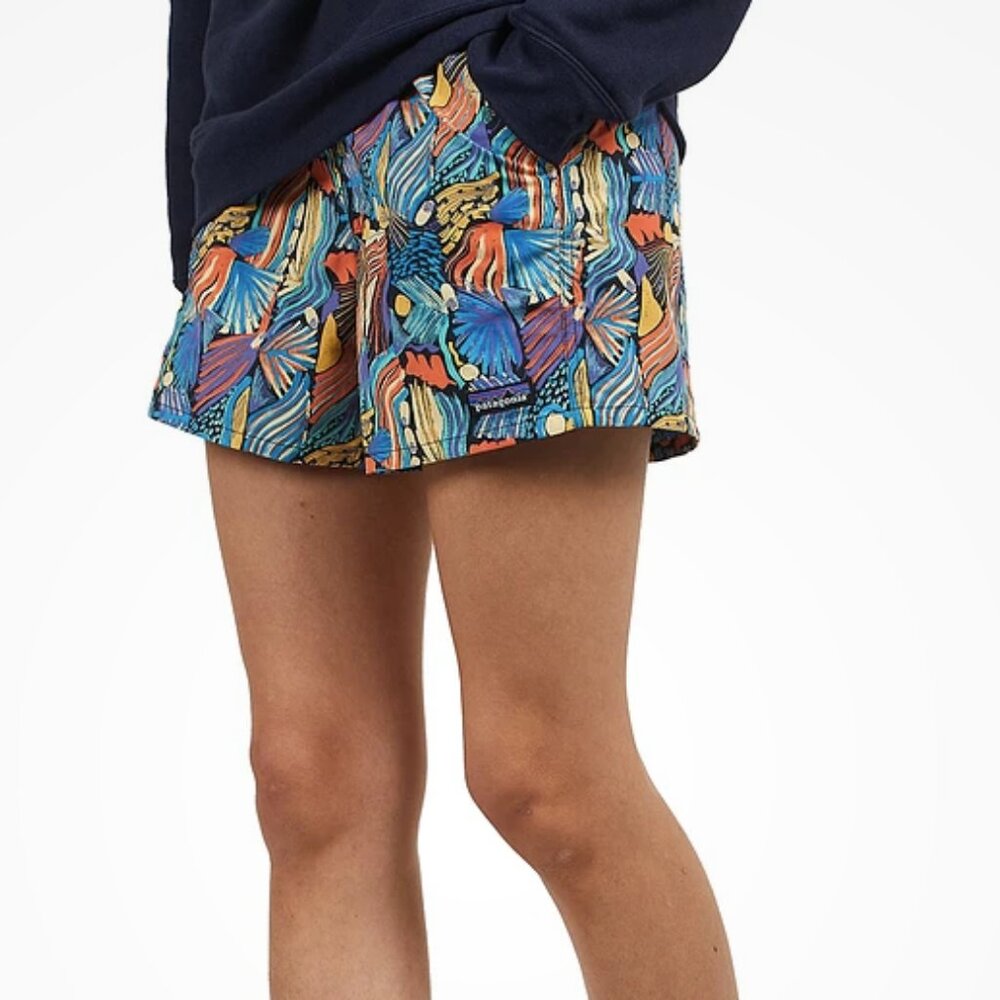 Patagonia Baggies Shorts in Joy / Pitch Blue - Picture 3 of 10